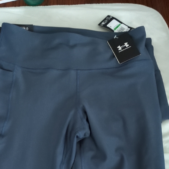 Under Armour Other - Under Armour Slate (Blue Grey) Performance Leggings Large